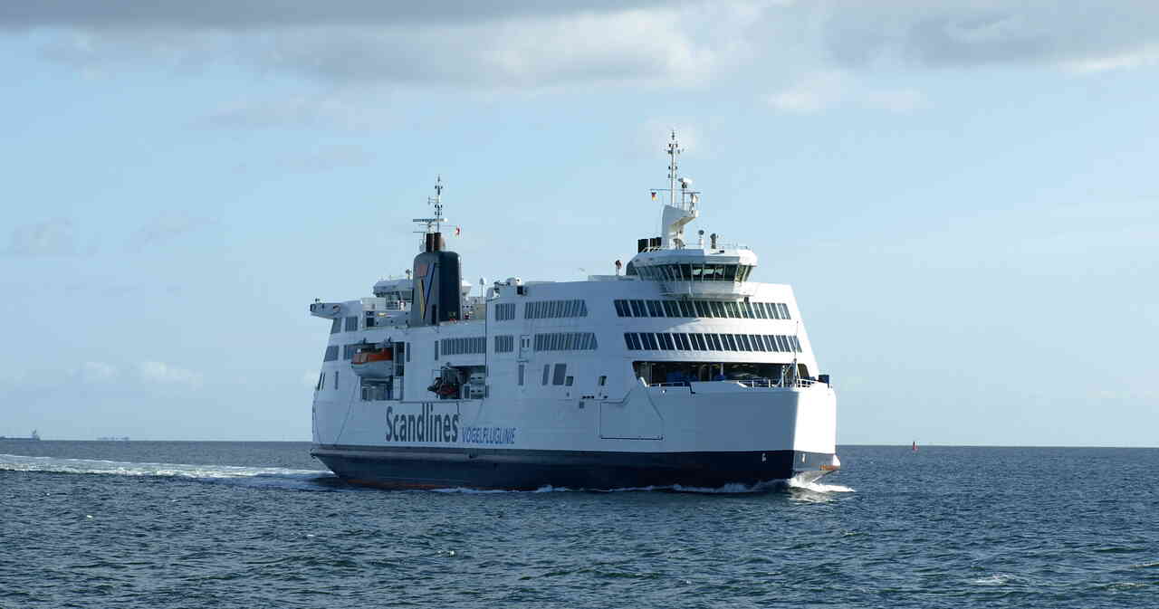 Scandlines Fähre auf der Vogelfluglinie