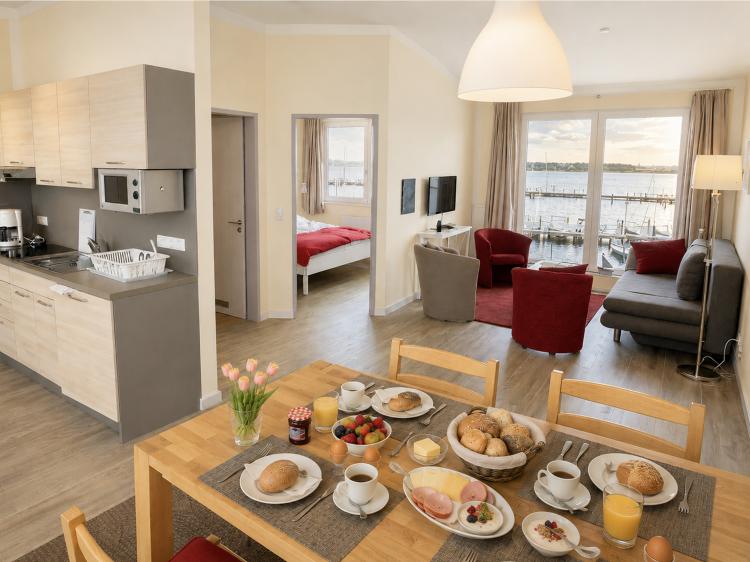 Am Rundsteg Penthouse 12 - 2.OG 55m² - 2-6 Pers Bild: 3