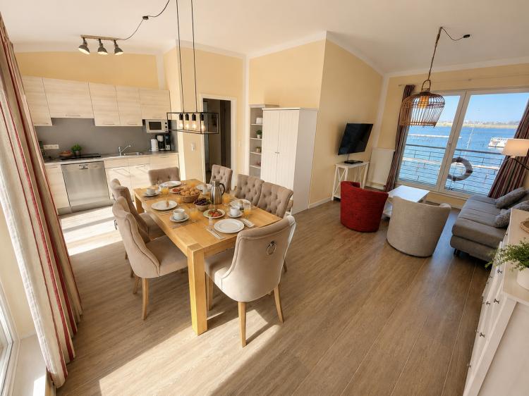 Am Rundsteg Penthouse 13 - 2.OG 80m² - 2-6 Pers Bild: 3