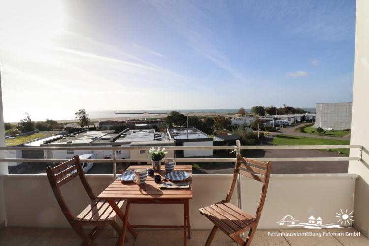 17 Ferienwohnung Horizont App.56-204 mit Balkon & Meerblick Bild: 1