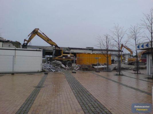 Baustelle am Südstrand