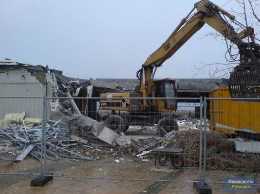 Baustelle am Südstrand
