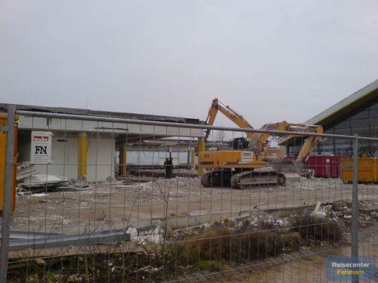 Baustelle am Südstrand