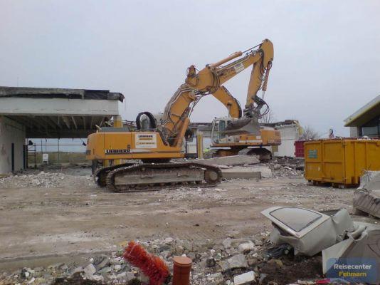 Baustelle am Südstrand
