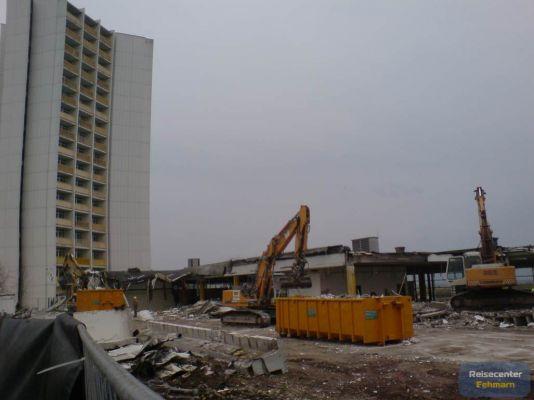 Baustelle am Südstrand