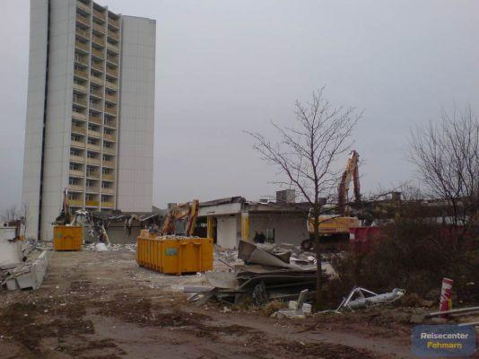 Baustelle am Südstrand