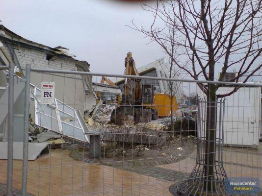 Baustelle am Südstrand