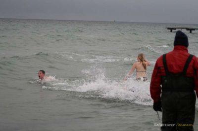 Anbaden am Südstrand 2009