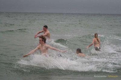 Anbaden am Südstrand 2009