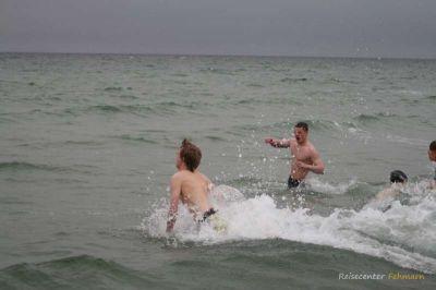 Anbaden am Südstrand 2009