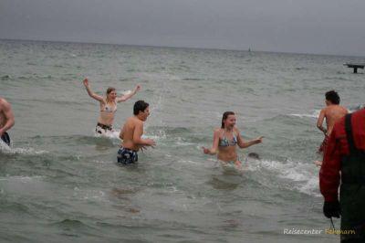 Anbaden am Südstrand 2009