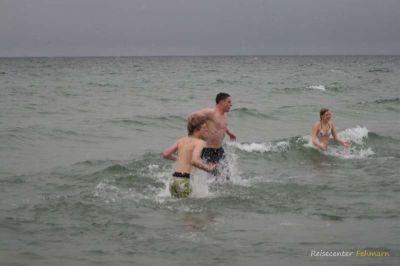 Anbaden am Südstrand 2009