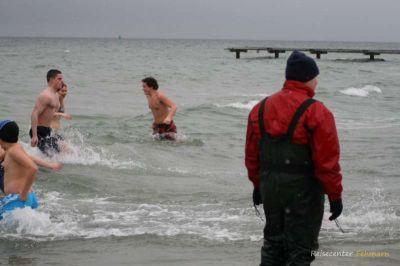 Anbaden am Südstrand 2009