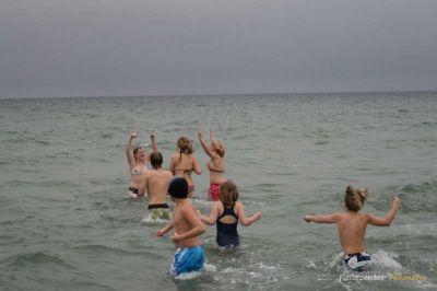 Anbaden am Südstrand 2009