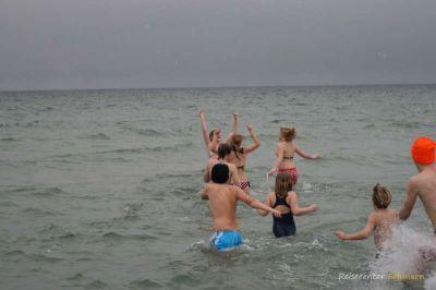 Anbaden am Südstrand 2009