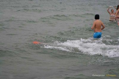 Anbaden am Südstrand 2009