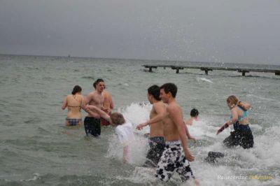 Anbaden am Südstrand 2009