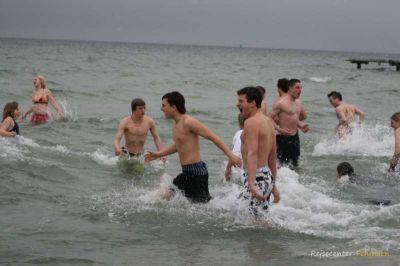 Anbaden am Südstrand 2009