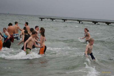 Anbaden am Südstrand 2009
