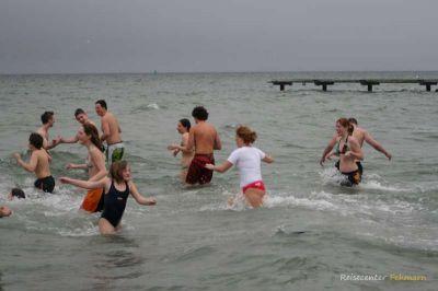 Anbaden am Südstrand 2009