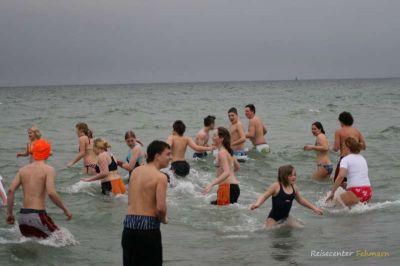 Anbaden am Südstrand 2009