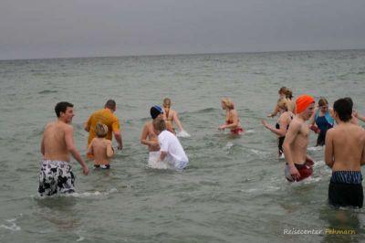 Anbaden am Südstrand 2009