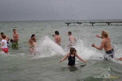 Anbaden am Südstrand 2009