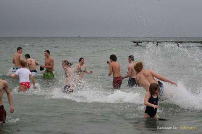 Anbaden am Südstrand 2009