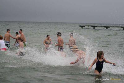 Anbaden am Südstrand 2009