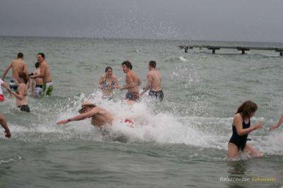 Anbaden am Südstrand 2009