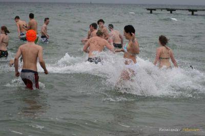 Anbaden am Südstrand 2009