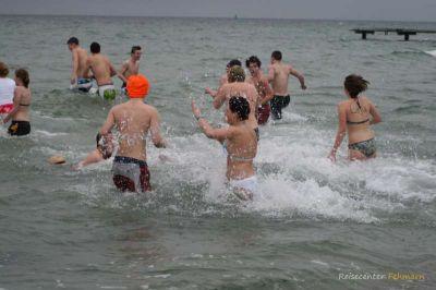 Anbaden am Südstrand 2009