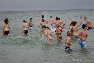 Anbaden am Südstrand 2009
