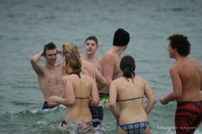 Anbaden am Südstrand 2009