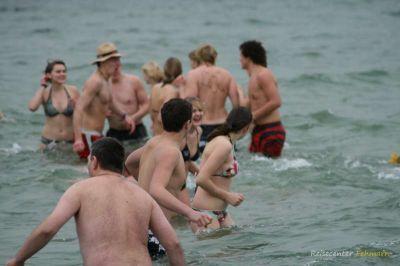 Anbaden am Südstrand 2009