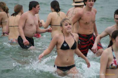 Anbaden am Südstrand 2009