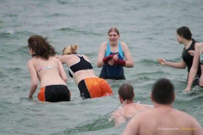 Anbaden am Südstrand 2009