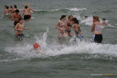 Anbaden am Südstrand 2009