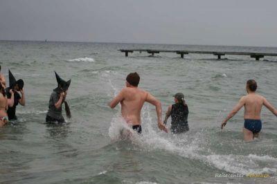 Anbaden am Südstrand 2009