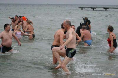 Anbaden am Südstrand 2009
