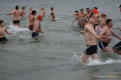 Anbaden am Südstrand 2009