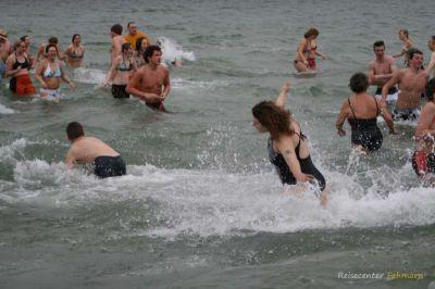 Anbaden am Südstrand 2009
