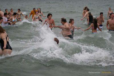 Anbaden am Südstrand 2009