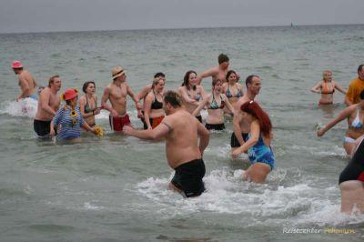 Anbaden am Südstrand 2009