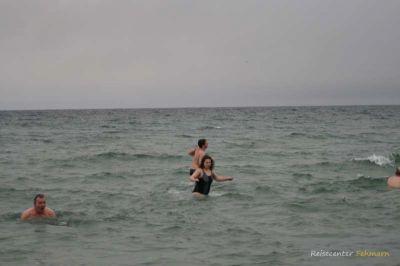 Anbaden am Südstrand 2009