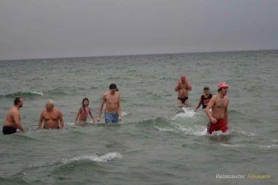 Anbaden am Südstrand 2009