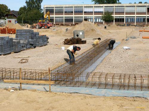 Bau der neuen Inselschule Fehmarn