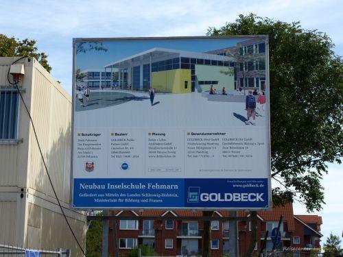 Bau der neuen Inselschule Fehmarn