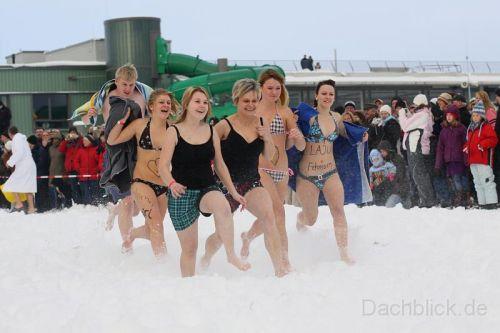 Anbaden am Südstrand 2010