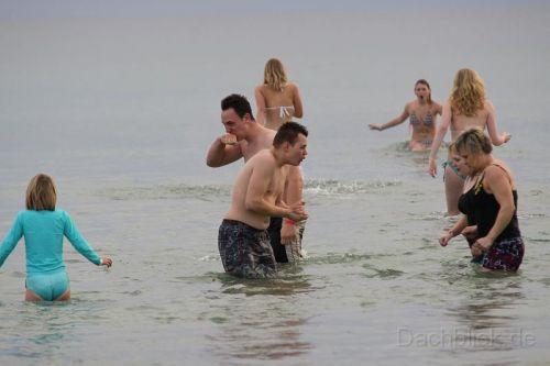 Anbaden am Südstrand 2010